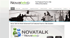 Desktop Screenshot of novatekint.com