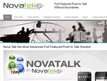 Tablet Screenshot of novatekint.com